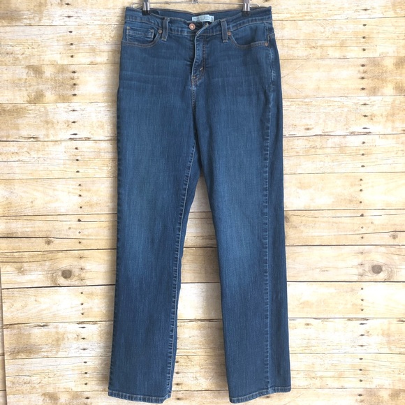 Levi’s 512 Medium Wash Hi Rise straight Leg Size 10M - Picture 1 of 10